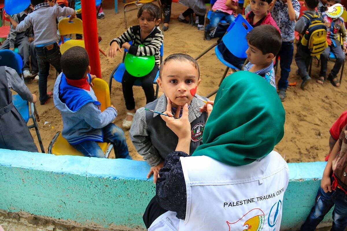 trauma support Interpal funds trauma support for children & their families