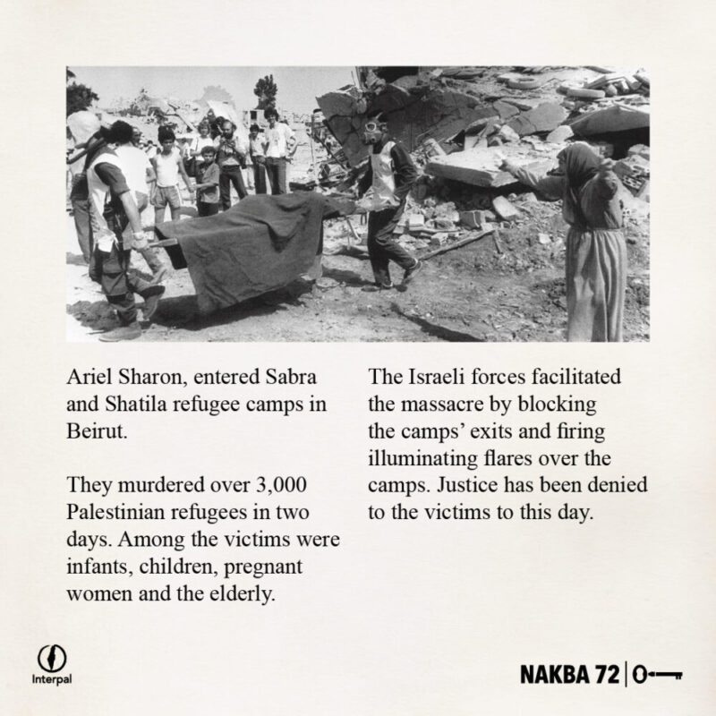 Interpal Nakba 72 Timeline 1982 B Interpal Nakba 72 Timeline 1982 B