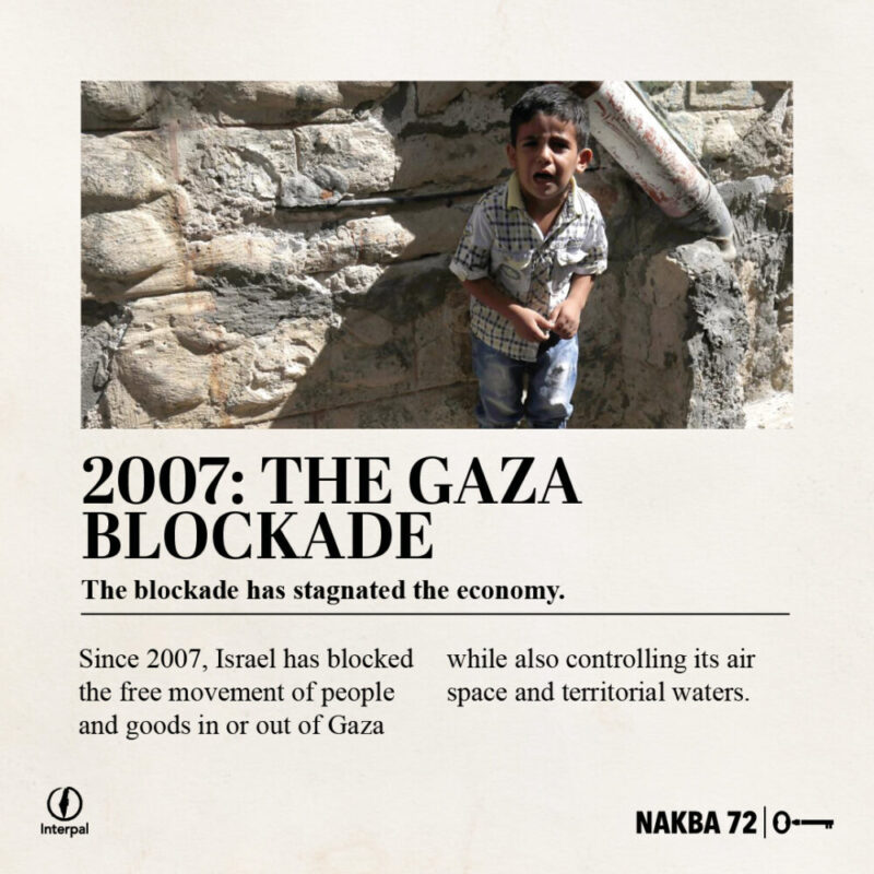 Interpal Nakba 72 Timeline 2007 A Interpal Nakba 72 Timeline 2007 A
