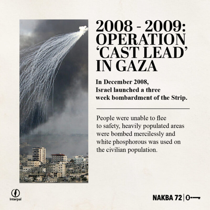 Interpal Nakba 72 Timeline 2008 A Interpal Nakba 72 Timeline 2008 A